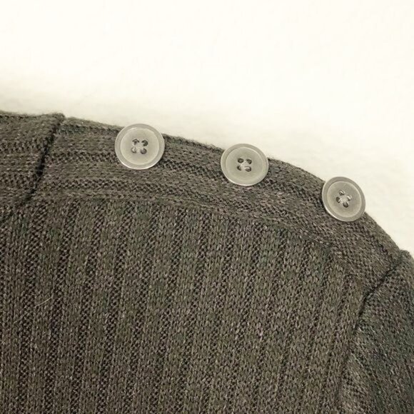 Market & Spruce Gracelynn Brown Ribbed Turtleneck Long Sleeve Dress NWT Sz Small - Picture 10 of 10